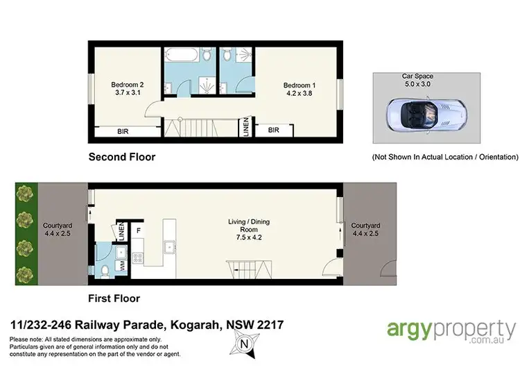 Floorplan of Homely apartment listing, 11/232-246 Railway Parade, Kogarah NSW 2217