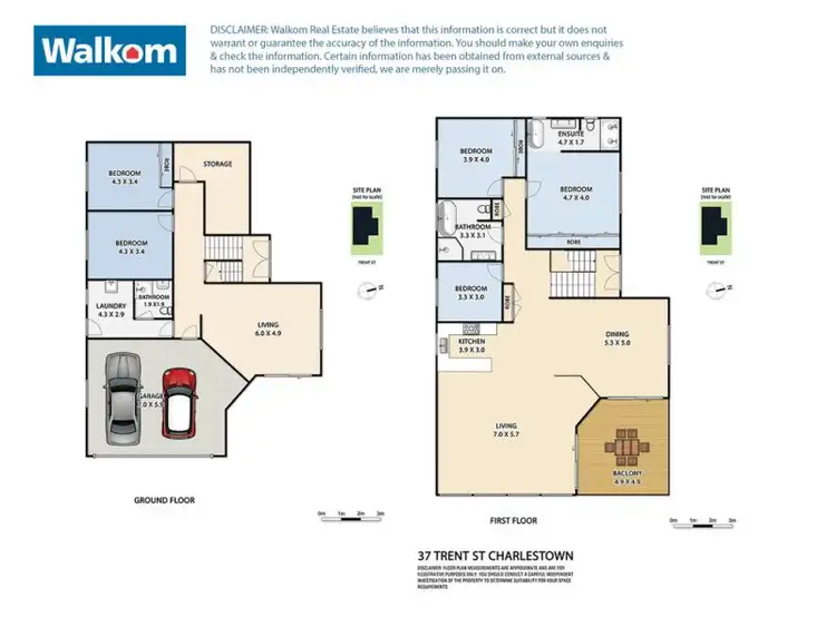 Floorplan of Homely house listing, 37 Trent Street, Charlestown NSW 2290