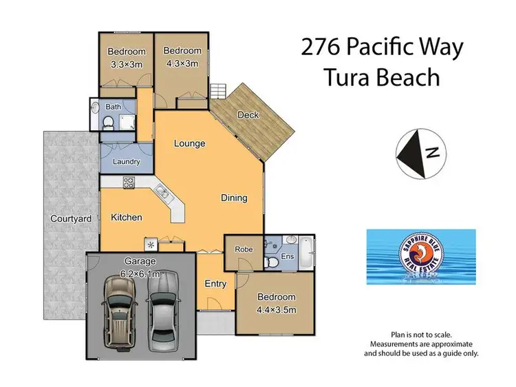 Floorplan of Homely house listing, 276 Pacific Way, Tura Beach NSW 2548