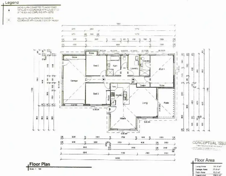 Floorplan of Homely unit listing, Unit 2/2 Olive Street, Chinchilla QLD 4413