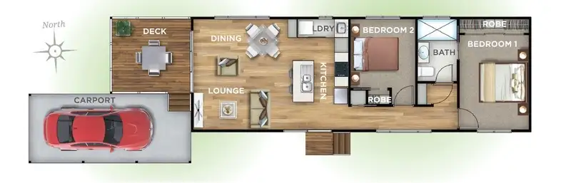 Floorplan of Homely house listing, 217/1A Stockton Street, Morisset NSW 2264