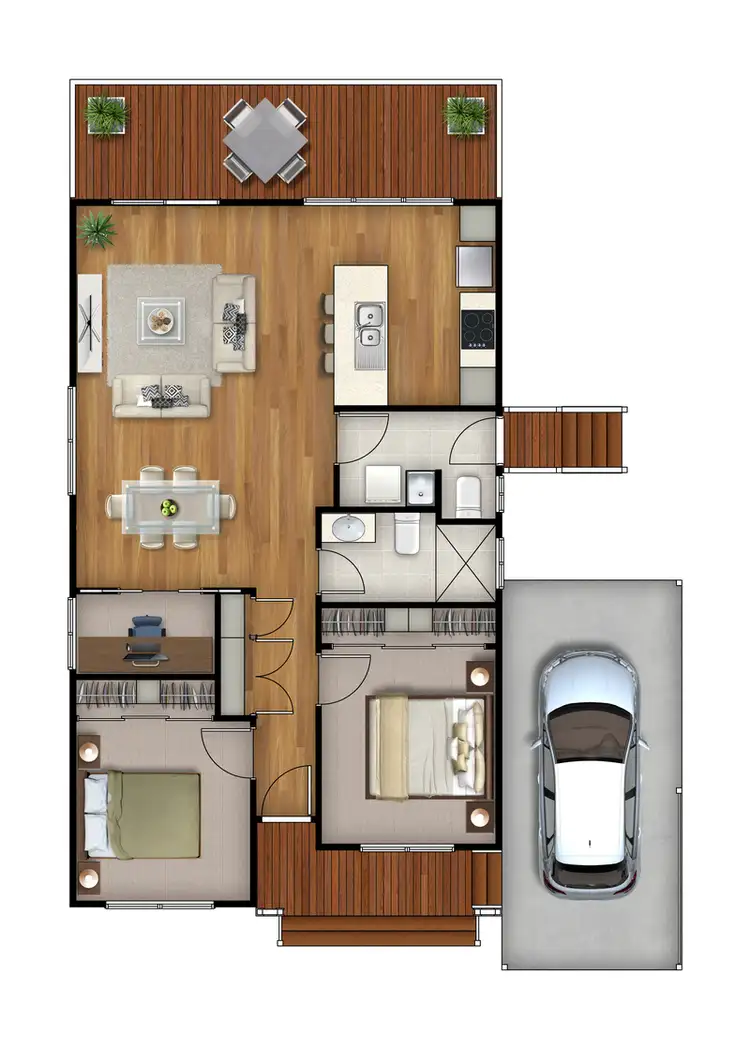 Floorplan of Homely house listing, 15/132 Findlay Avenue, Chain Valley Bay NSW 2259