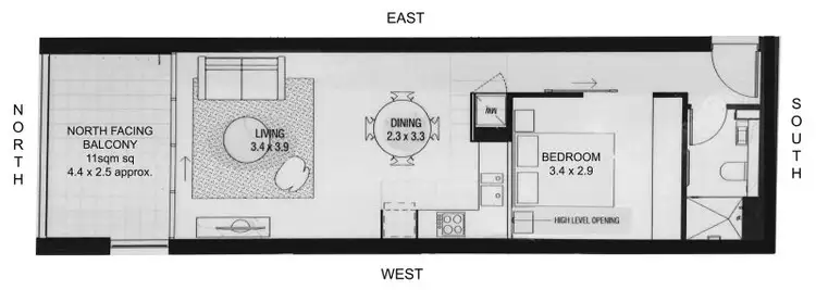 Floorplan of Homely apartment listing, 310/435-439 Whitehorse rd, Mitcham VIC 3132