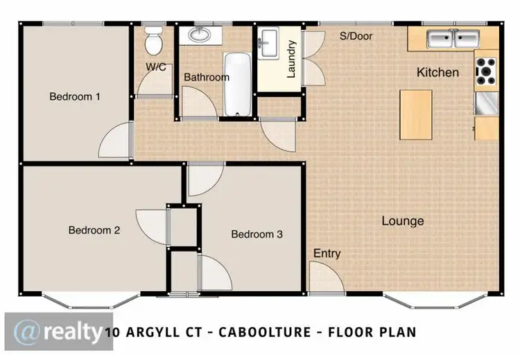 Floorplan of Homely house listing, 10 Argyll Street, Caboolture QLD 4510