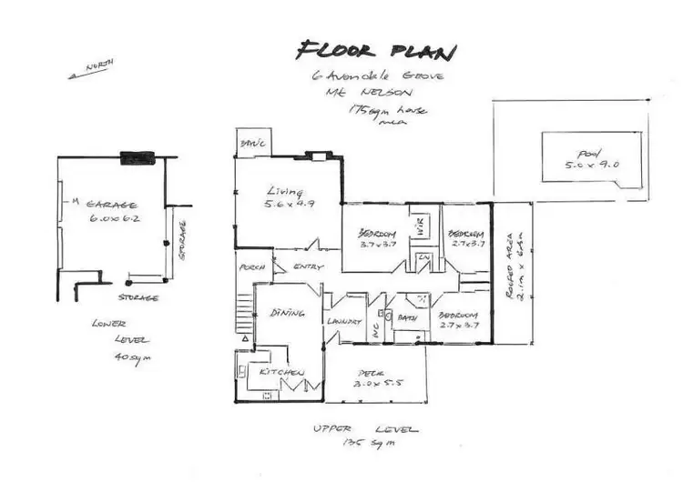 Floorplan of Homely house listing, 6 Avondale Grove, Mount Nelson TAS 7007