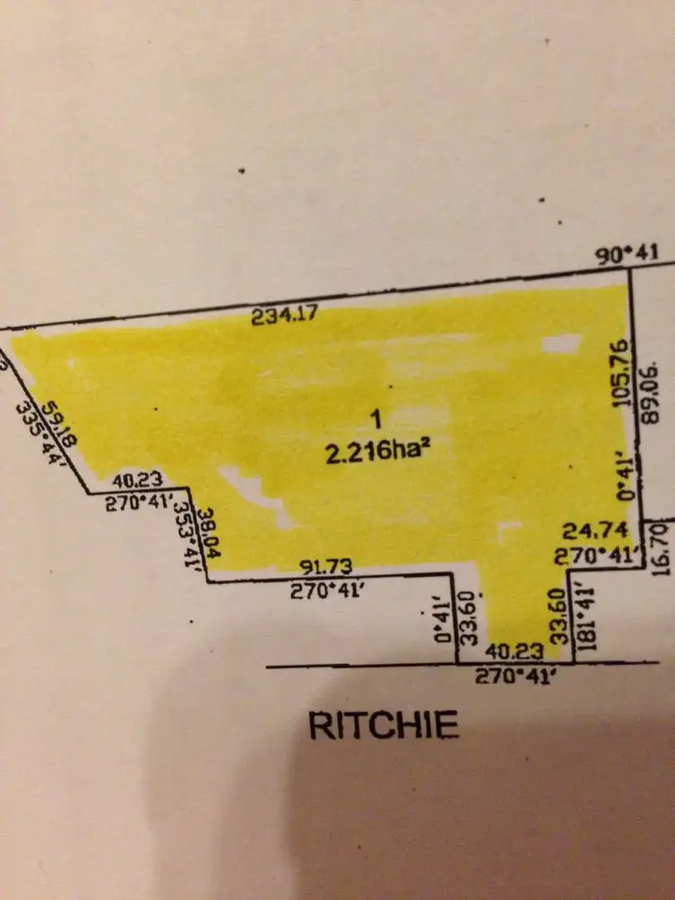 Floorplan of Homely rural property listing, 7 Ritchie St, Borung VIC 3518