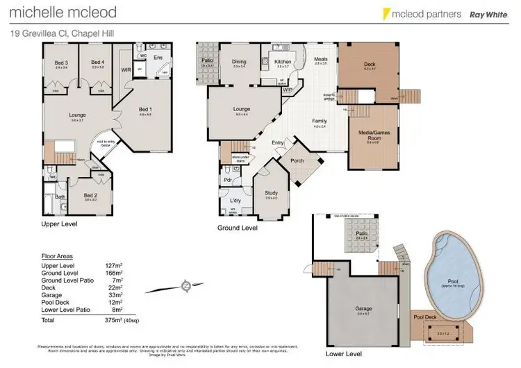 Floorplan of Homely house listing, 19 Grevillea Close, Chapel Hill QLD 4069