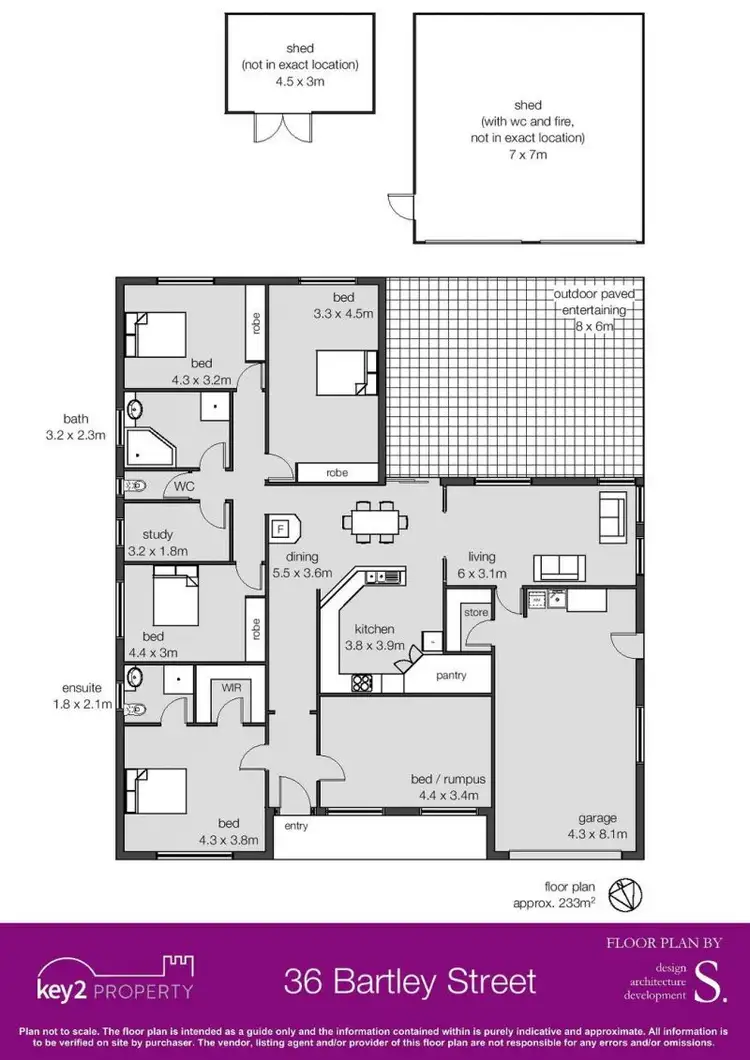 Floorplan of Homely house listing, 36 Bartley Street, Hadspen TAS 7290