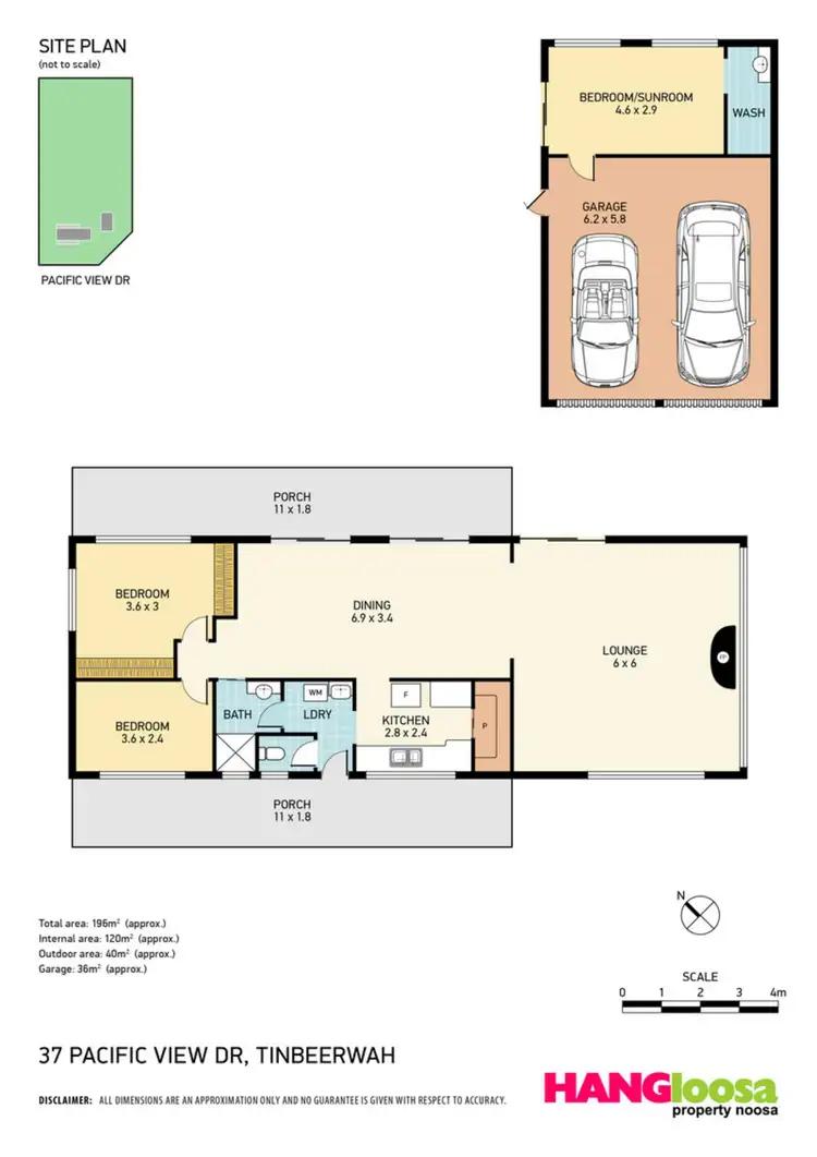 Floorplan of Homely house listing, 37 Pacific View Drive, Tinbeerwah QLD 4563