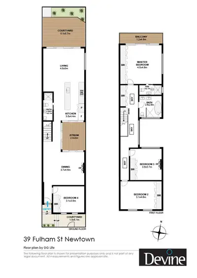 Floorplan of Homely house listing, 39 Fulham Street, Newtown NSW 2042