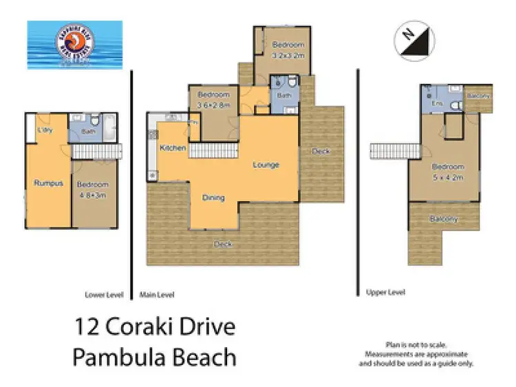 Floorplan of Homely house listing, 12 Coraki Drive, Pambula Beach NSW 2549
