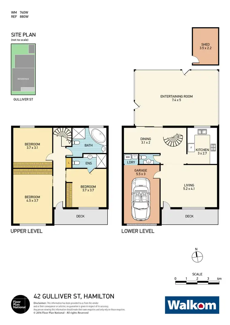 Floorplan of Homely house listing, 42 Gulliver Street, Hamilton NSW 2303
