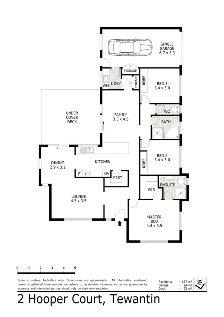 Floorplan of Homely house listing, 2 Hooper Crescent, Tewantin QLD 4565