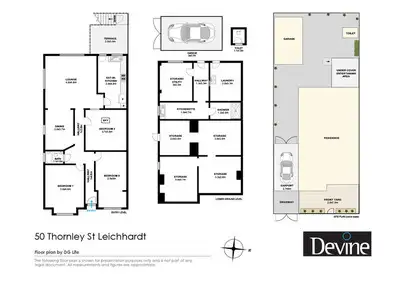 Floorplan of Homely house listing, 50 Thornley Street, Leichhardt NSW 2040
