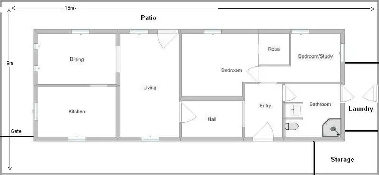 Floorplan of Homely house listing, 5 Brooklyn Rd, Brooklyn NSW 2083