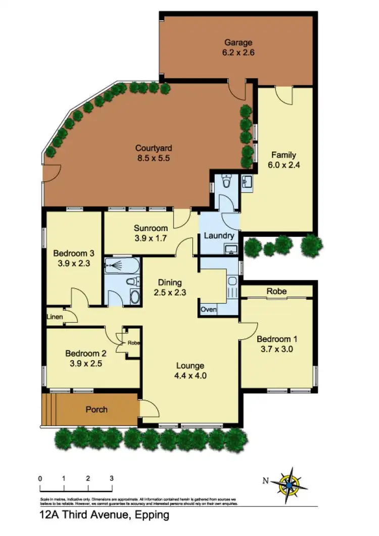Floorplan of Homely house listing, 12A Third Avenue, Epping NSW 2121