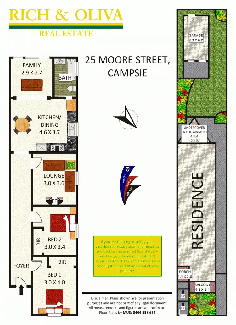 Floorplan of Homely house listing, 25 Moore Street, Campsie NSW 2194