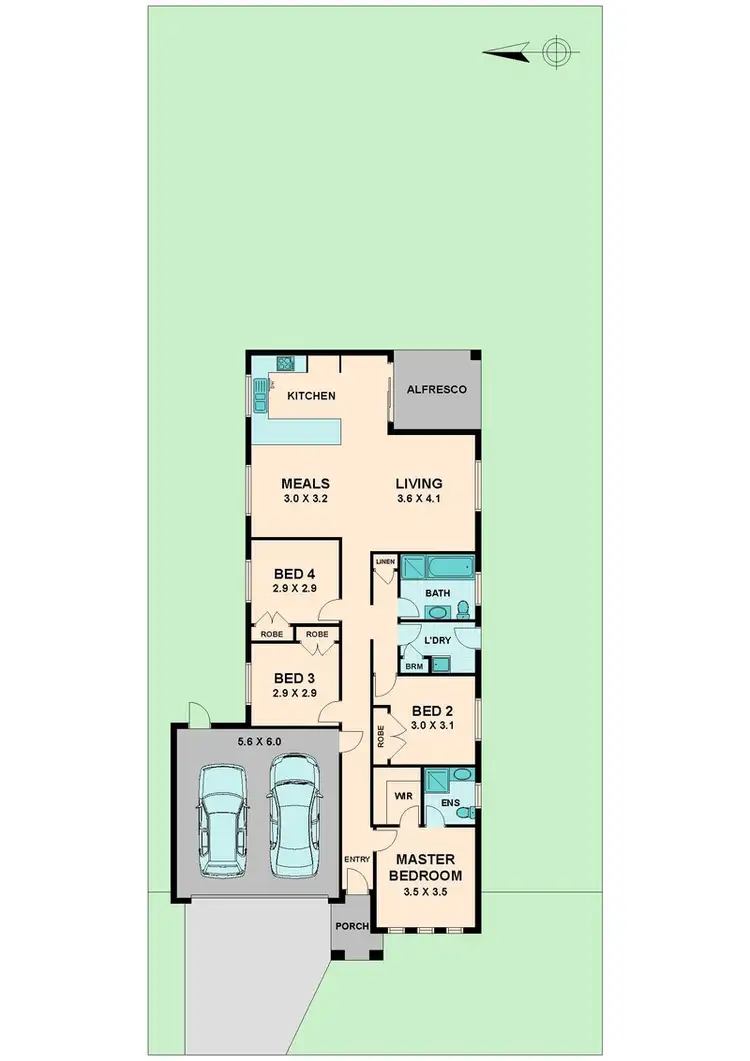 Floorplan of Homely house listing, 88A WHITE STREET, Kilmore VIC 3764