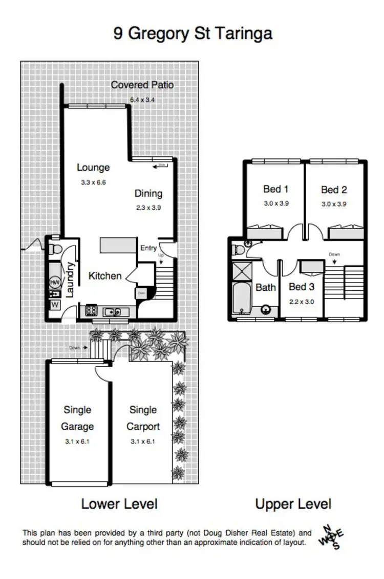 Floorplan of Homely house listing, 9 Gregory Street, Taringa QLD 4068