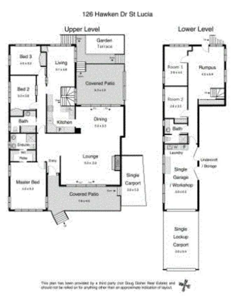Floorplan of Homely house listing, 126 Hawken Drive, St Lucia QLD 4067