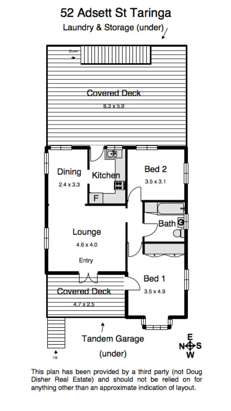 Floorplan of Homely house listing, 52 Adsett Street, Taringa QLD 4068