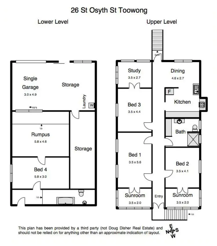 Floorplan of Homely house listing, 26 St Osyth Street, Toowong QLD 4066