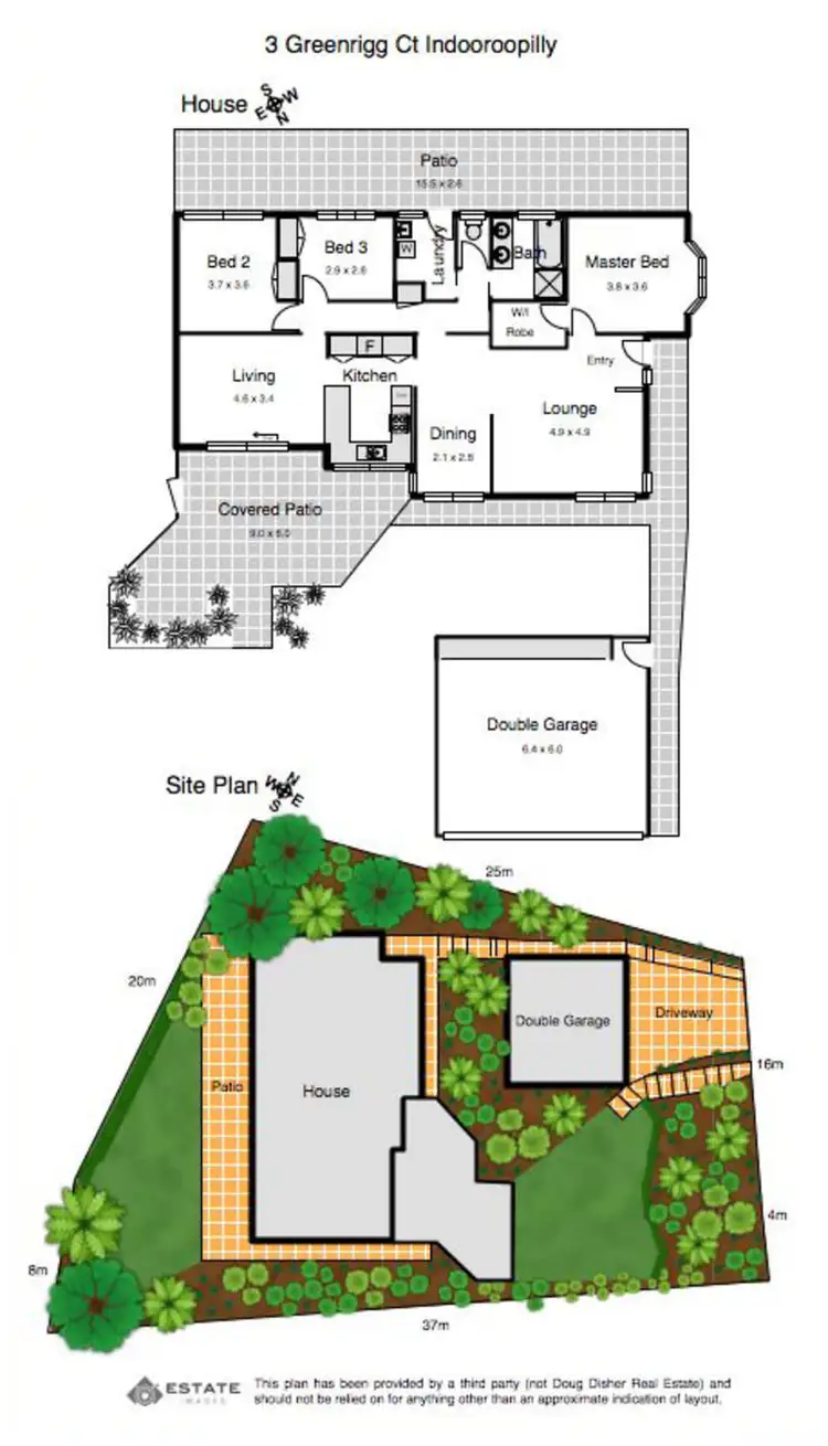 Floorplan of Homely house listing, 3 Greenrigg Court, Indooroopilly QLD 4068