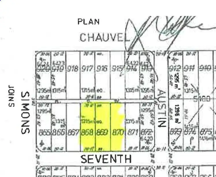Floorplan of Homely land listing, 101 Seventh Avenue, Kendenup WA 6323