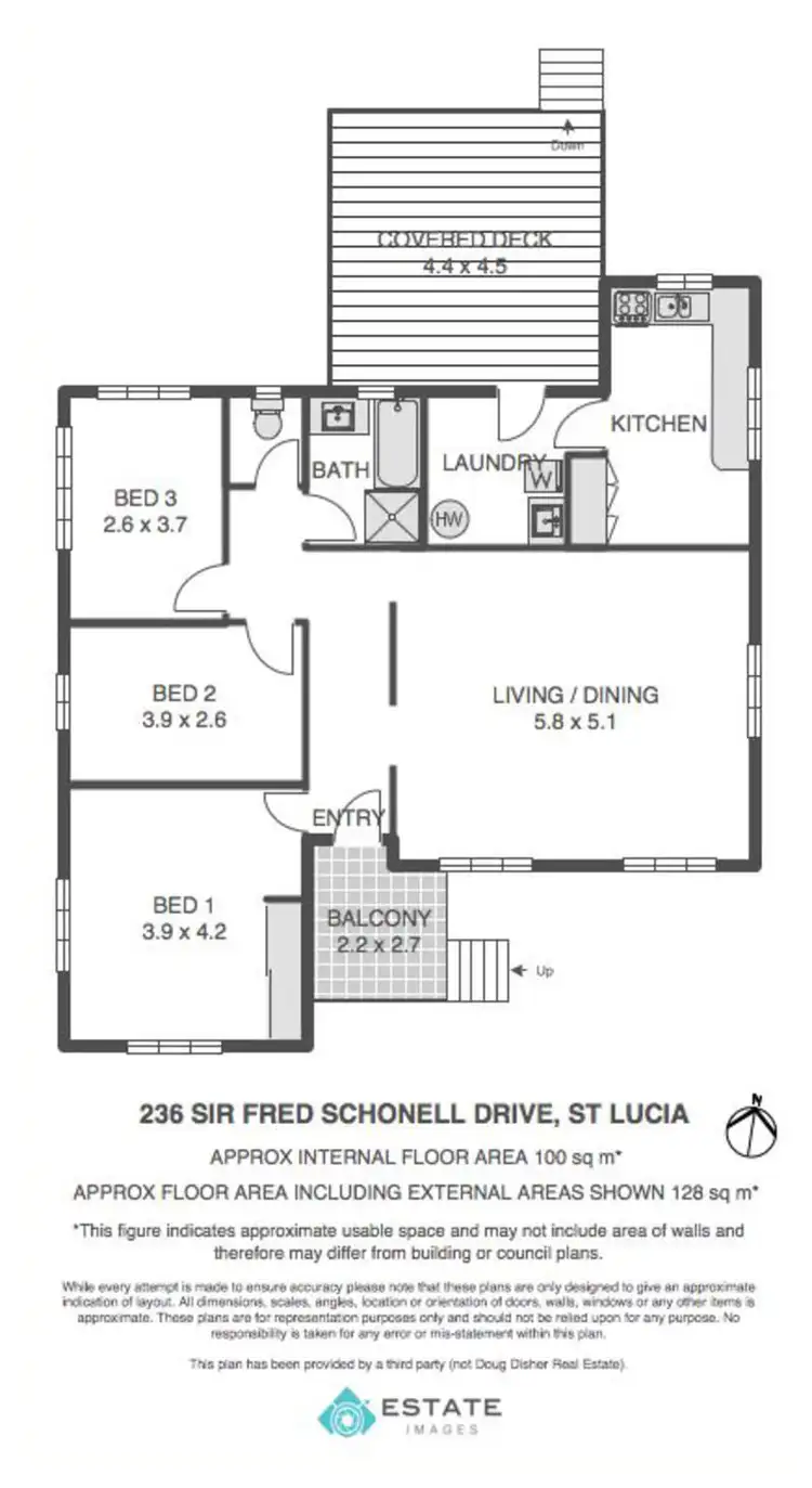 Floorplan of Homely house listing, 236 Sir Fred Schonell Drive, St Lucia QLD 4067