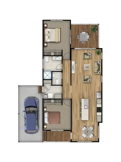 Floorplan of Homely house listing, 204/1A Stockton Street, Morisset NSW 2264