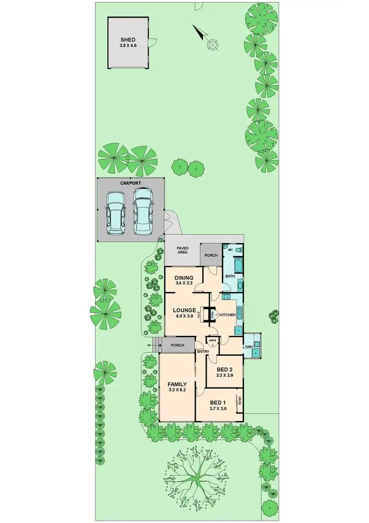 Floorplan of Homely house listing, 31 LAST STREET, Broadford VIC 3658