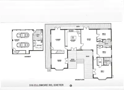 Floorplan of Homely rural property listing, 516 Ellsmore Road, Exeter NSW 2579