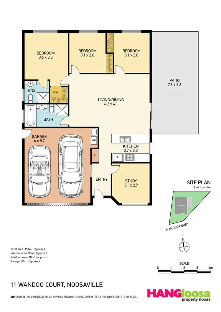 Floorplan of Homely house listing, 11 Wandoo Court, Noosaville QLD 4566