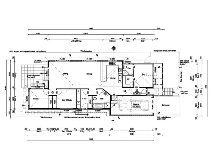 Floorplan of Homely house listing, 24 Alfreds Garden, Kingston TAS 7050