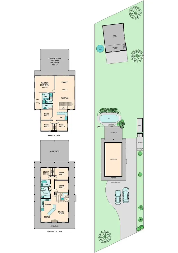 Floorplan of Homely house listing, * GLENBURNIE AVENUE, Wandong VIC 3758