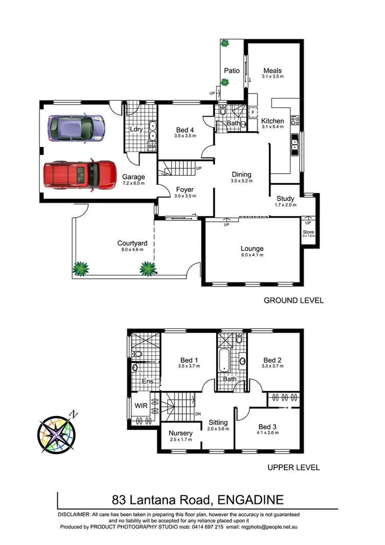 Floorplan of Homely house listing, 83 Lantana Road, Engadine NSW 2233