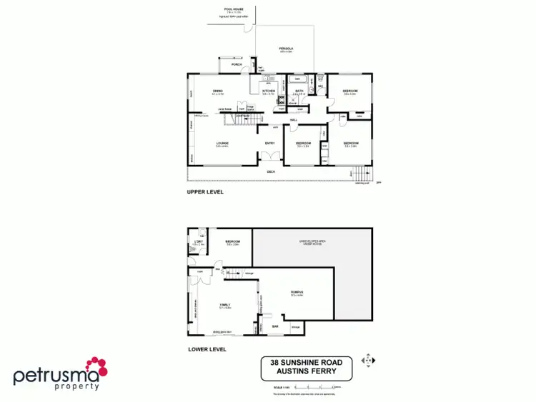 Floorplan of Homely house listing, 38 Sunshine Road, Austins Ferry TAS 7011