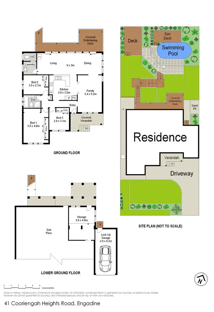 Floorplan of Homely house listing, 41 Cooriengah Heights Road, Engadine NSW 2233