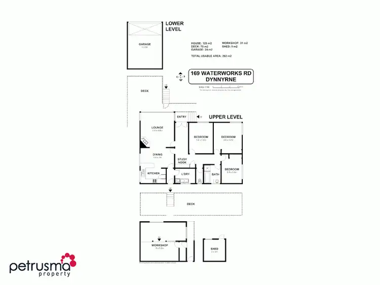 Floorplan of Homely house listing, 169 Waterworks Road, Dynnyrne TAS 7005