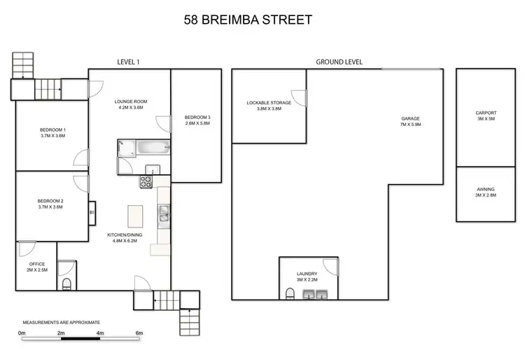 Floorplan of Homely house listing, 58 Breimba Street, Grafton NSW 2460