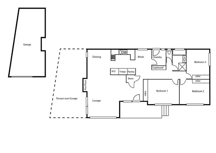 Floorplan of Homely house listing, 149 Burrinjuck Crescent, Duffy ACT 2611