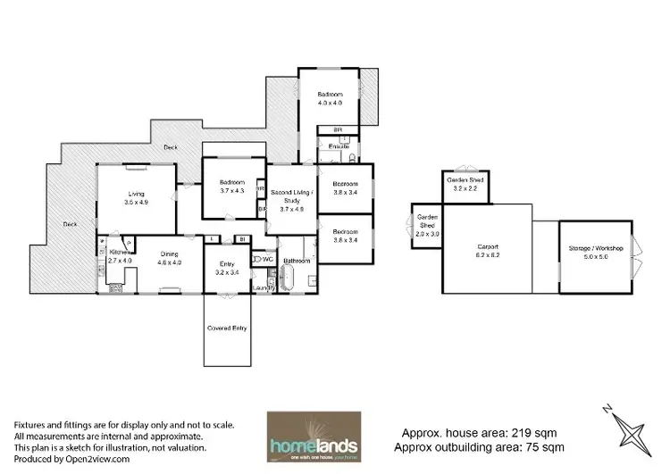 Floorplan of Homely house listing, 10 Jetty Road, Cygnet TAS 7112