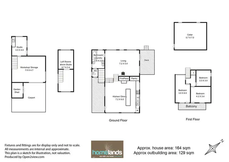 Floorplan of Homely house listing, 203 Scarrs Road, Garden Island Creek TAS 7112