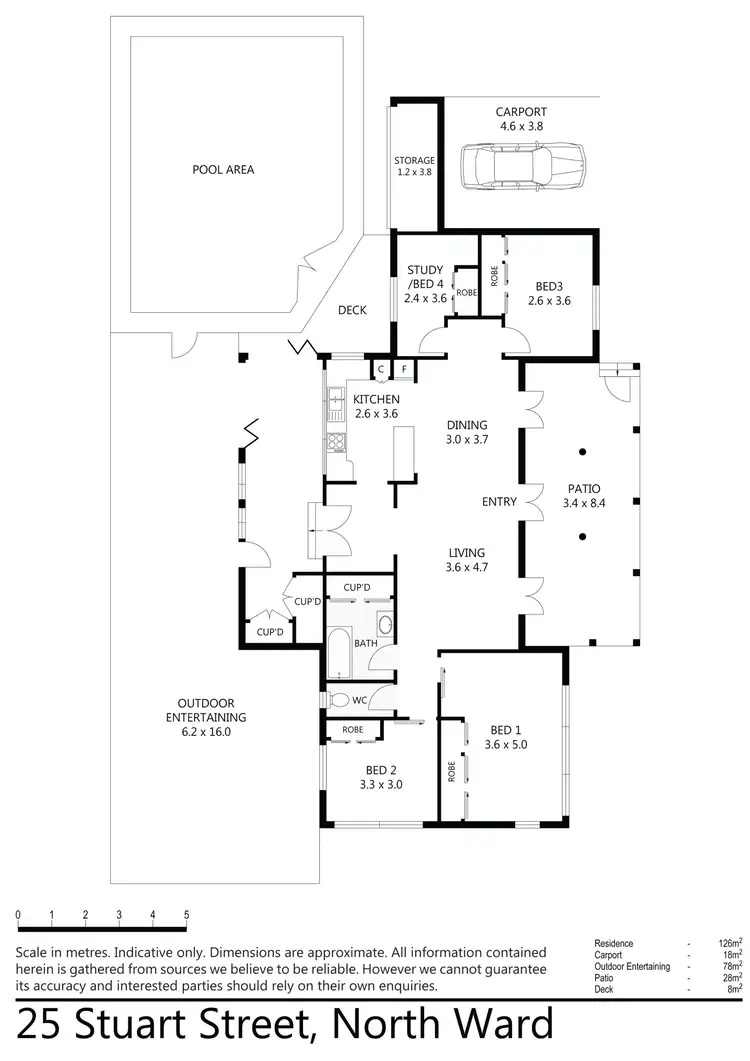 Floorplan of Homely house listing, 25 Stuart Street, North Ward QLD 4810