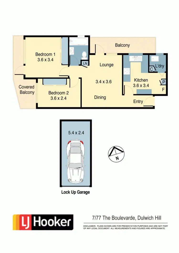 Floorplan of Homely apartment listing, 7/77 The Boulevarde, Dulwich Hill NSW 2203