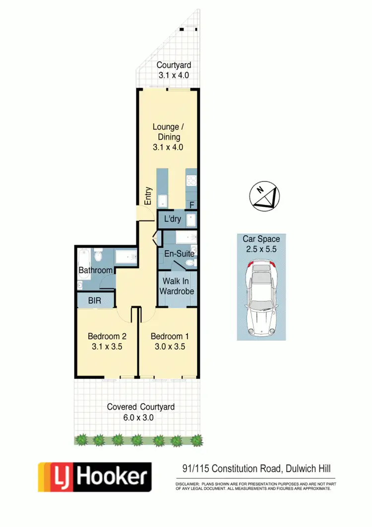 Floorplan of Homely apartment listing, 91/115-117 Constitution Road, Dulwich Hill NSW 2203