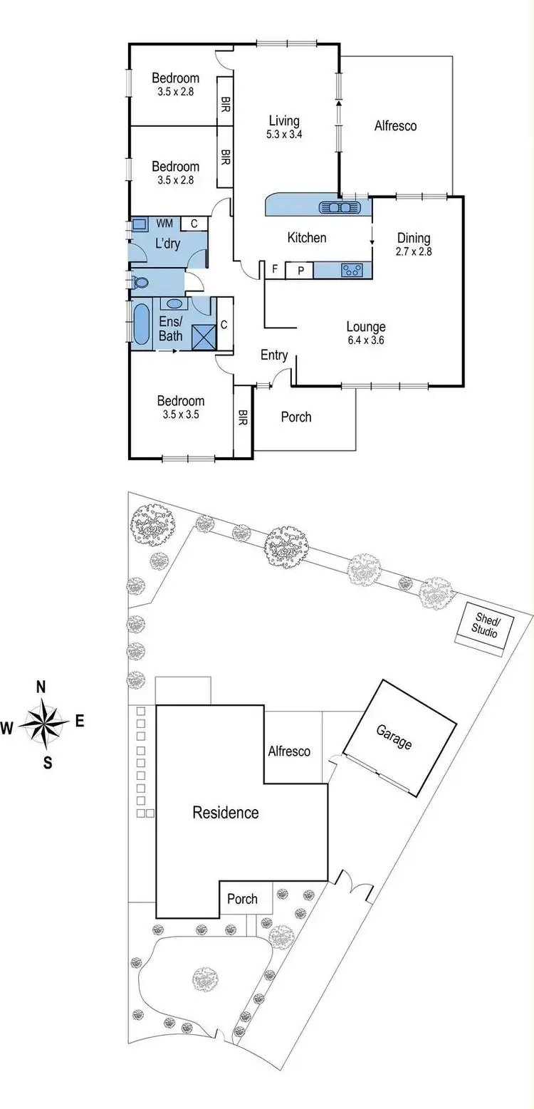 Floorplan of Homely house listing, 3 Cohuna Court, Corio VIC 3214