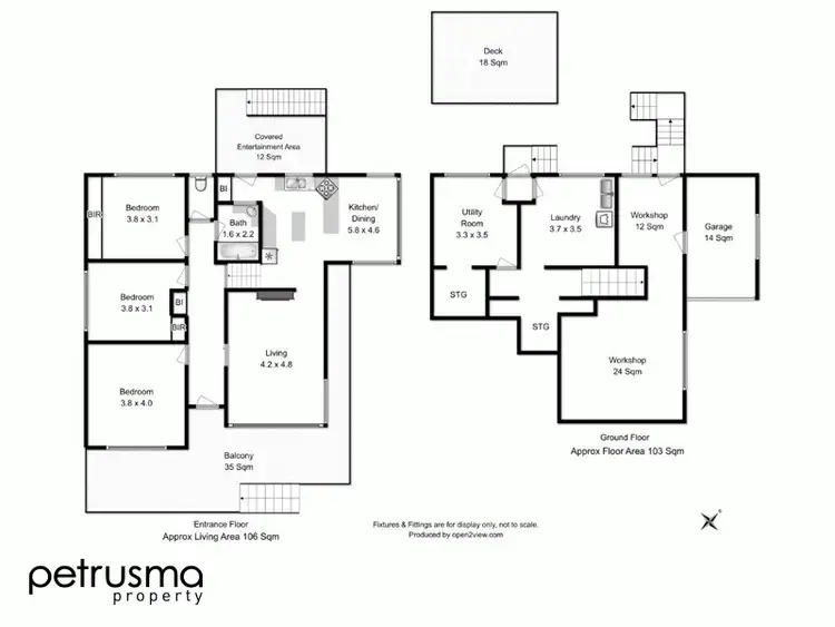 Floorplan of Homely house listing, 50 Amy Street, West Moonah TAS 7009
