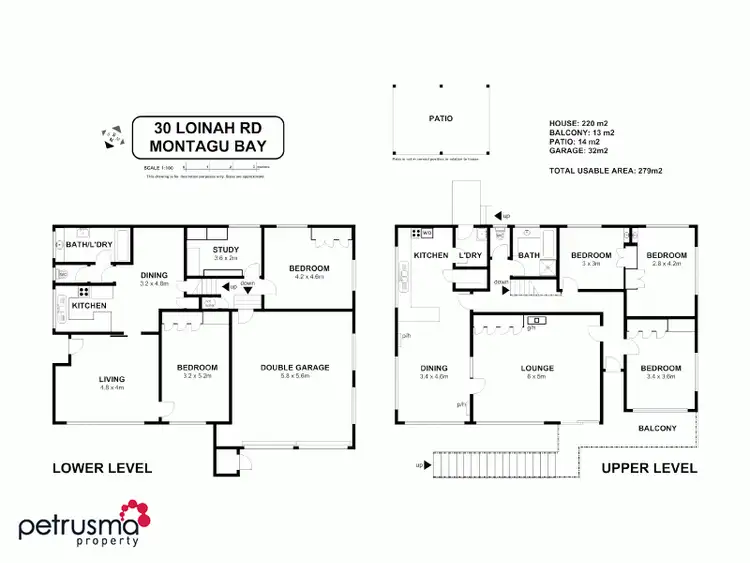 Floorplan of Homely house listing, 30 Loinah Road, Montagu Bay TAS 7018