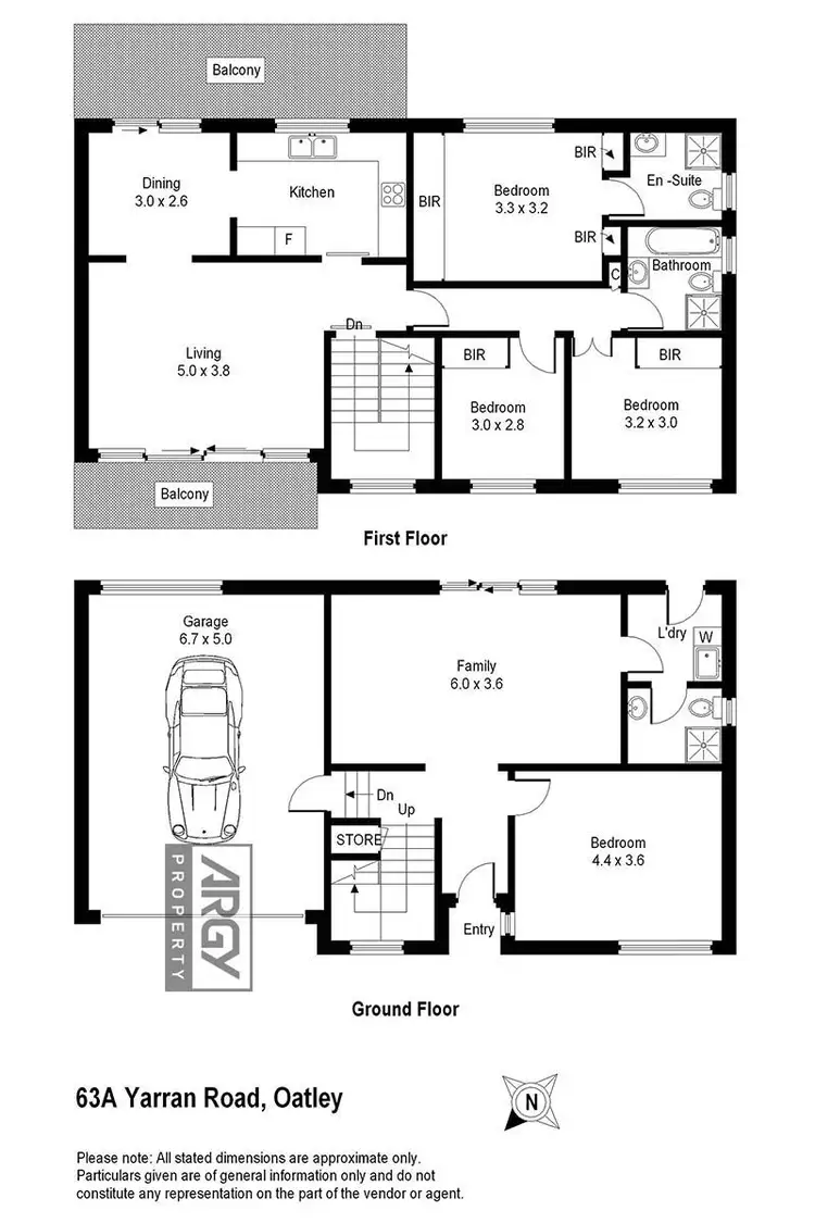 Floorplan of Homely house listing, 63A Yarran Road, Oatley NSW 2223